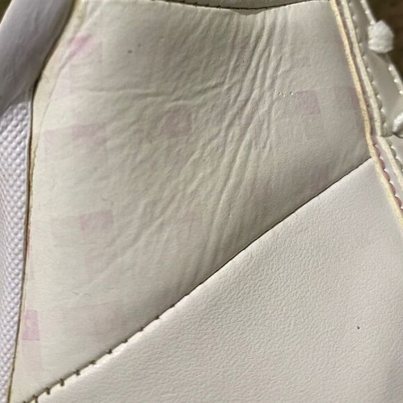 Nike WOMEN’s LACE UP WHITE GOLF SHOES w/ PINK ACCENT Sz-8.5 - Picture 9 of 11